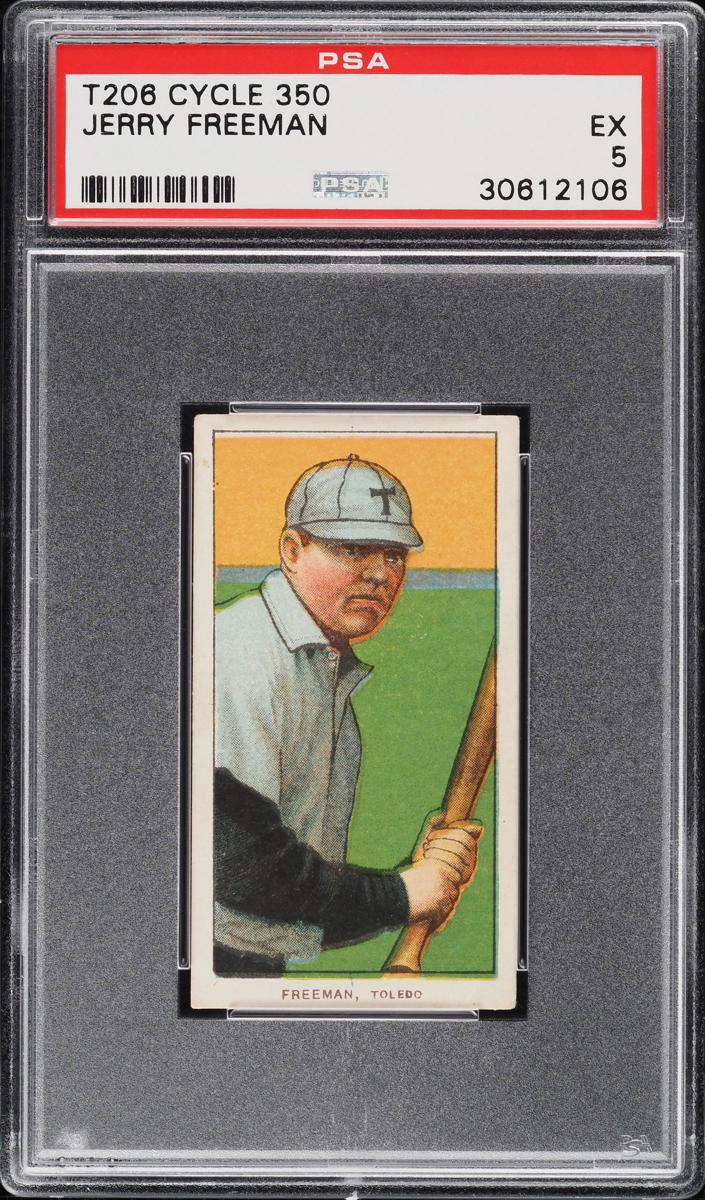 1909-11 T206 Baseball Jerry Freeman #NNO