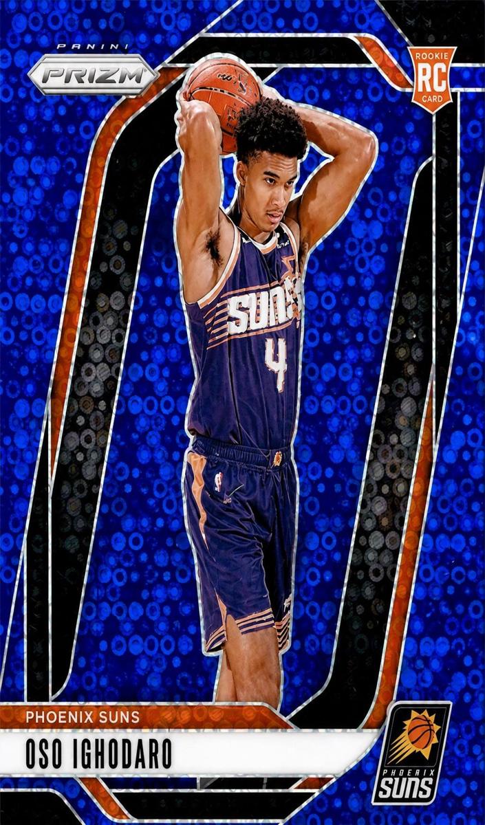 2024 Panini Prizm Basketball Fast Break Blue Oso Ighodaro #245