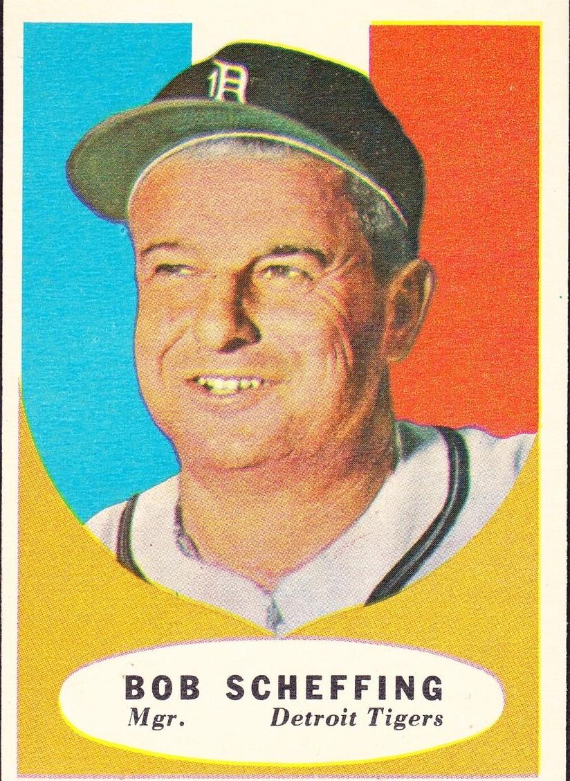 1961 Topps Baseball Bob Scheffing #223 PSA 7.5