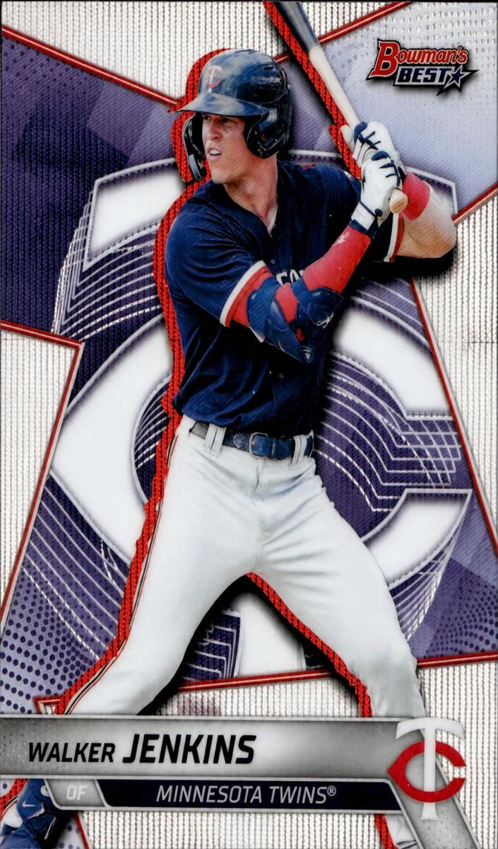 2025 Bowman's Best Baseball Wave Refractor Walker Jenkins #TP-7