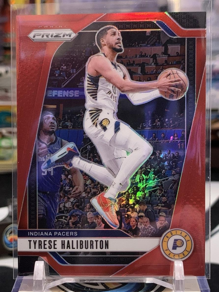 2024 Panini Prizm Basketball Red Tyrese Haliburton #99