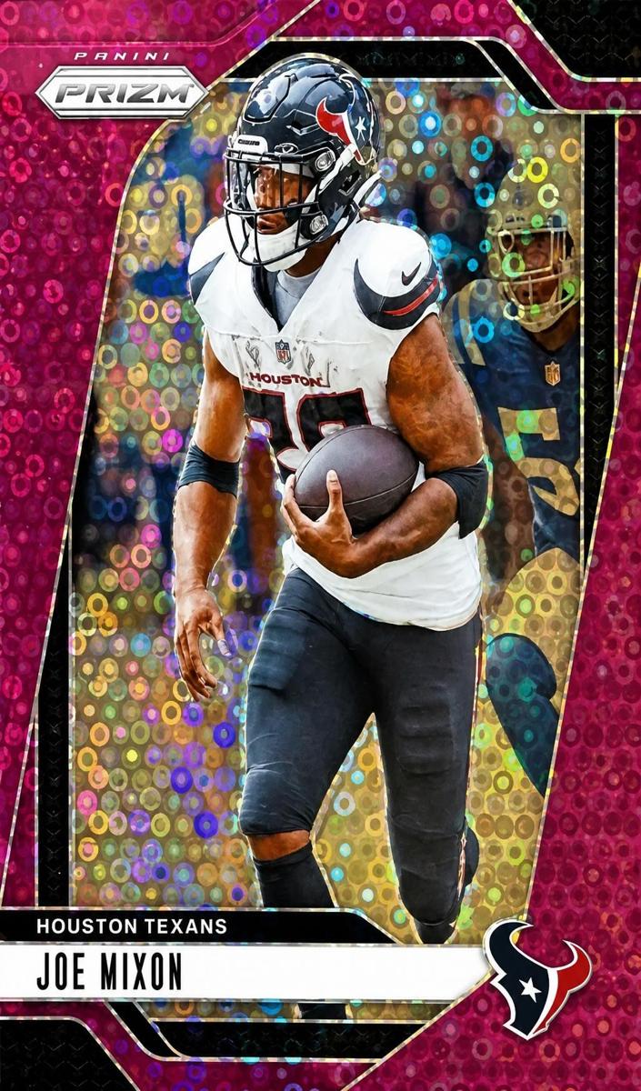 2024 Panini Prizm Football No Huddle Purple Joe Mixon #112