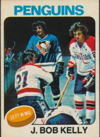 1975 O-Pee-Chee Hockey J. Bob Kelly #263 PSA 9