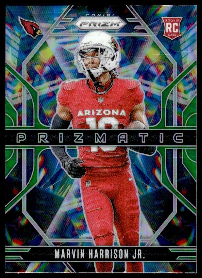 2024 Panini Prizm Football Silver Marvin Harrison Jr. #12