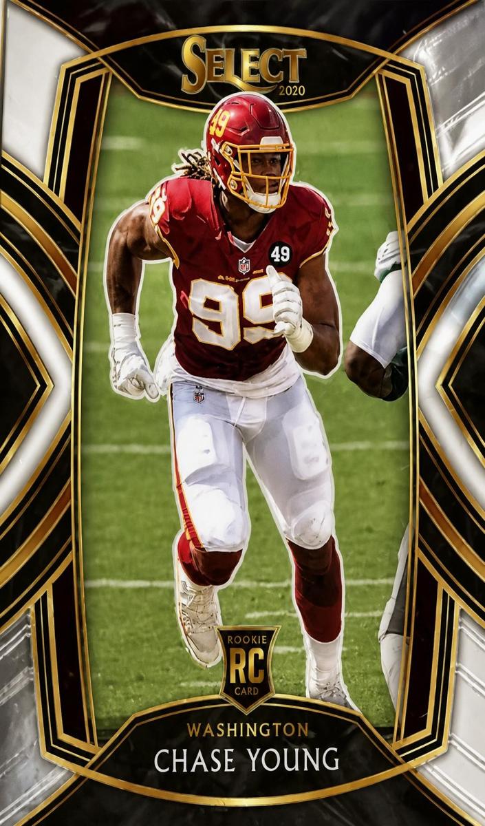 2020 Panini Select Football Chase Young #64 SGC 9.5