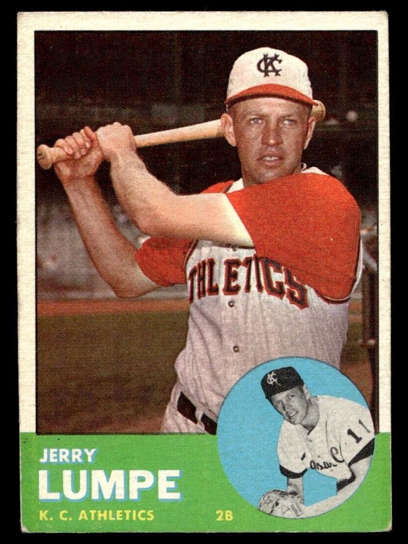 1963 Topps Baseball Jerry Lumpe #256