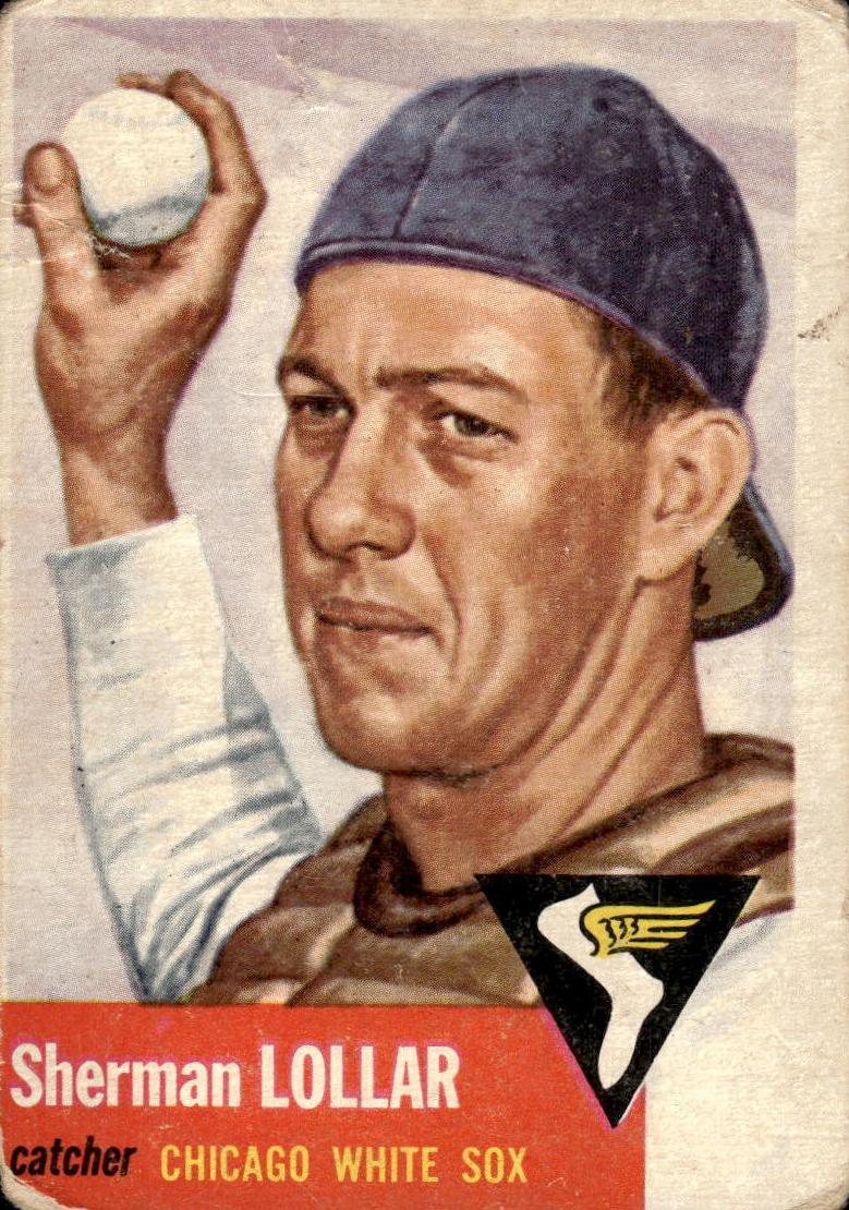 1953 Topps Baseball Sherm Lollar #53 PSA 6