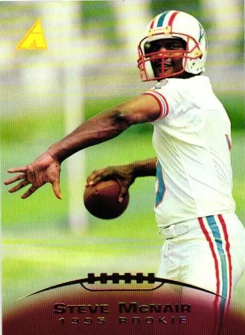 1995 Pinnacle Football Steve McNair #210 PSA 9