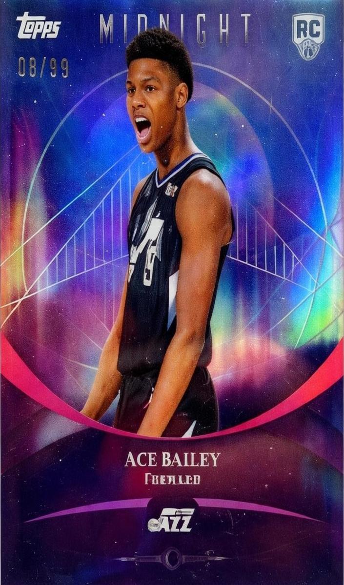 2025 Topps Midnight Basketball Twilight Ace Bailey #65