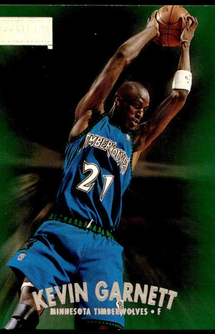 1997 Skybox Premium Basketball Kevin Garnett #111