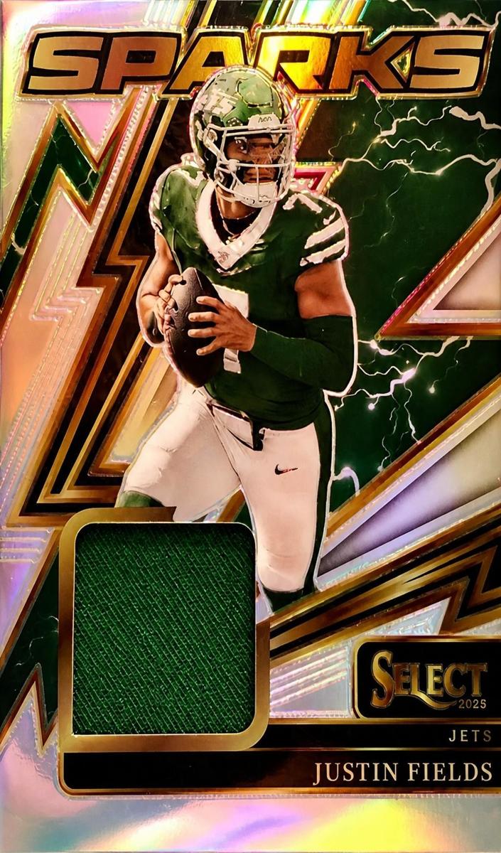 2025 Panini Select Football Justin Fields #SPK-JFS