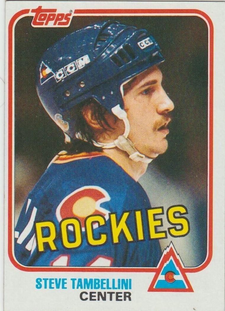 1981 O-Pee-Chee Hockey Steve Tambellini #81