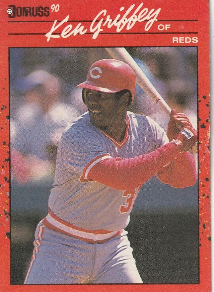 1990 Donruss Baseball Ken Griffey #469