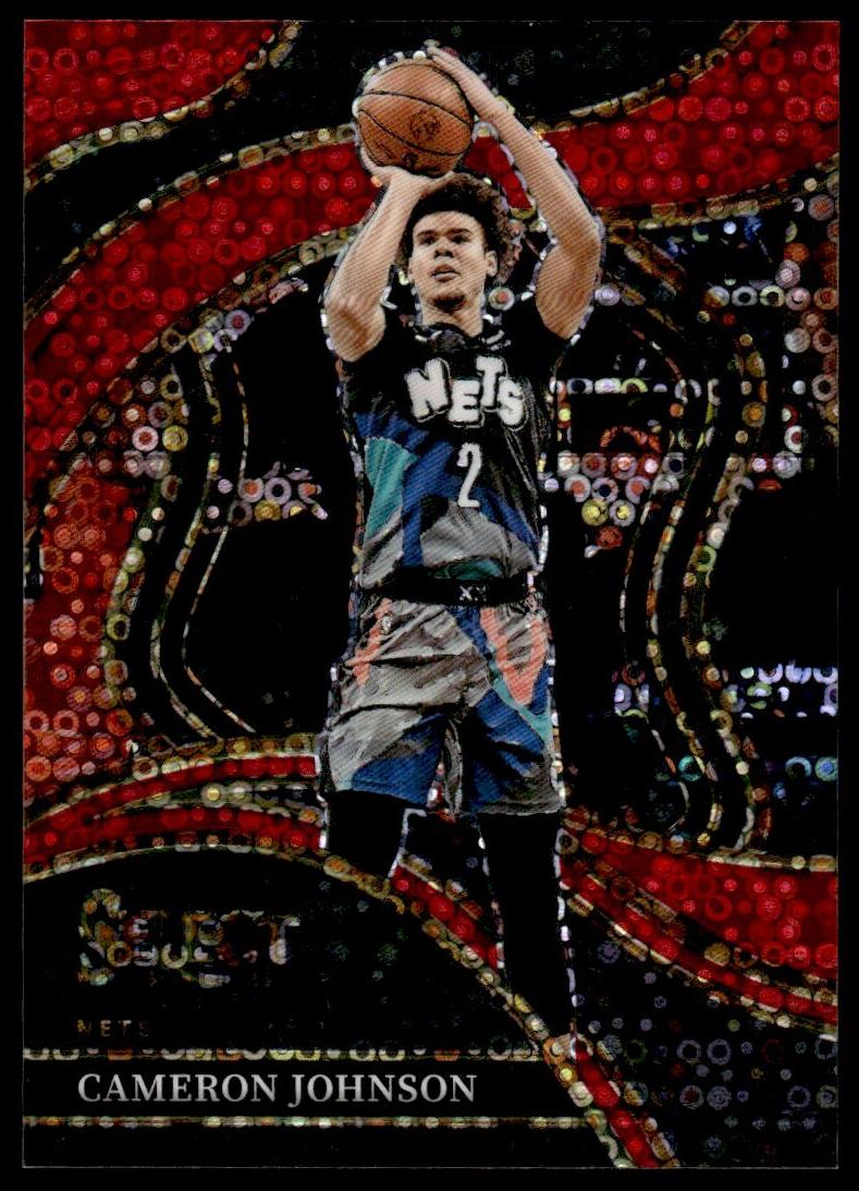 2023 Panini Select Basketball Red Disco Cameron Johnson #212