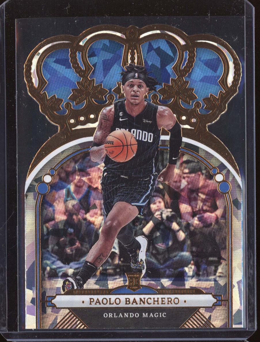 2022 Panini Crown Royale Basketball Crystal Paolo Banchero #39 PSA 10