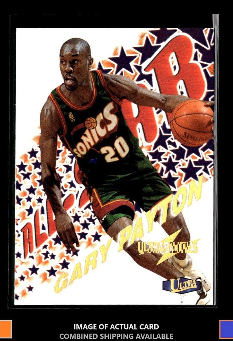 1997 Fleer Ultra Basketball All-Star Gary Payton #6AS PSA 9