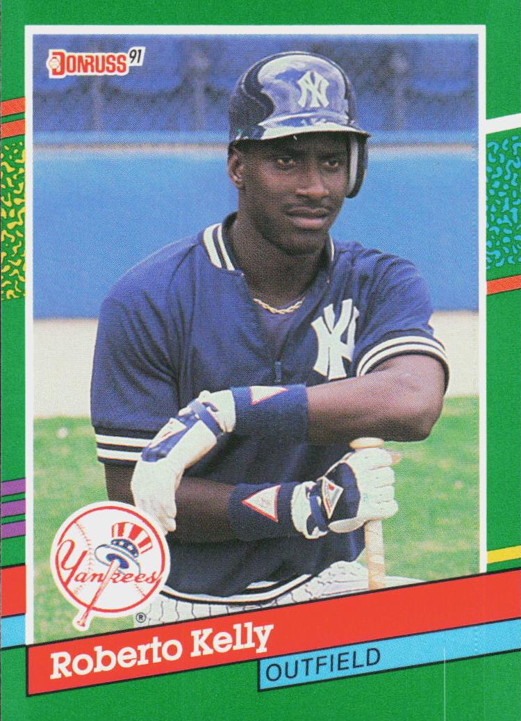 1991 Donruss Baseball Roberto Kelly #538