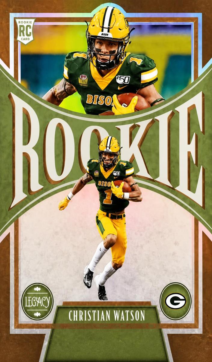 2022 Panini Legacy Football Premium Edition Bronze Christian Watson #192