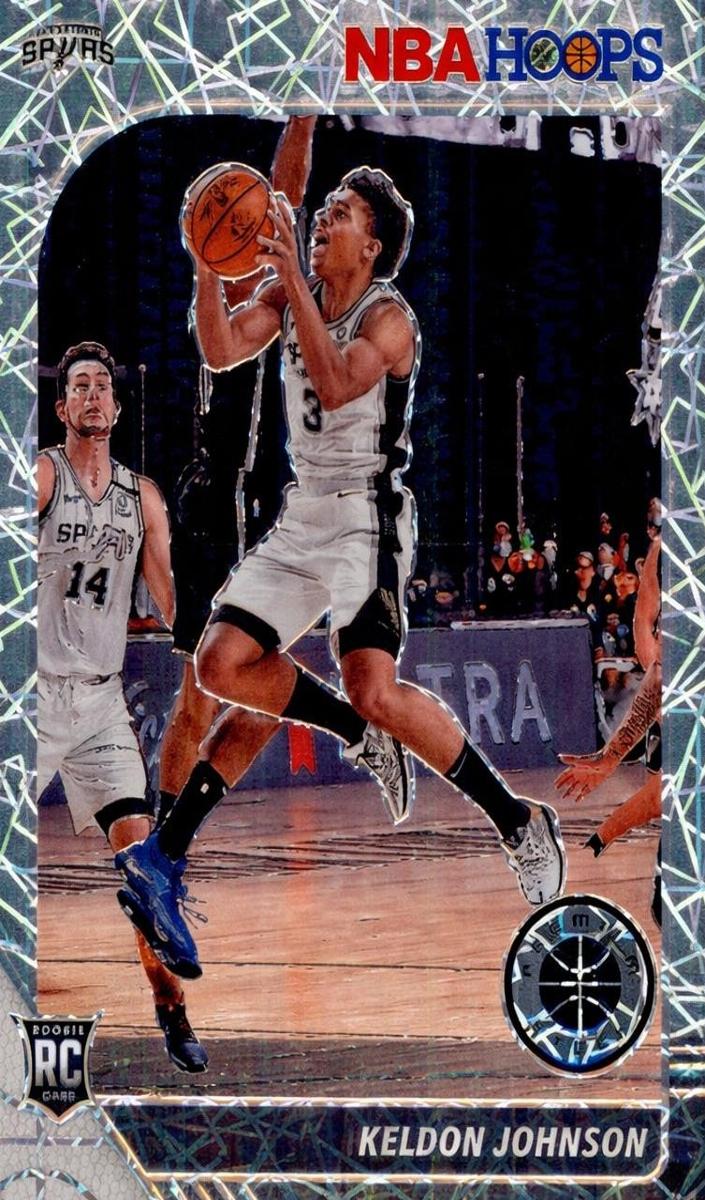 2019 Panini Hoops Premium Stock Basketball Keldon Johnson #224
