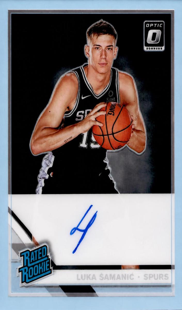 2019 Donruss Optic Basketball Holo Luka Samanic #176
