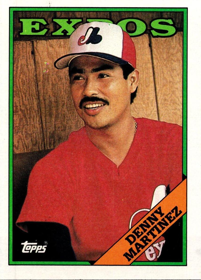 1988 Topps Baseball Denny Martinez #76