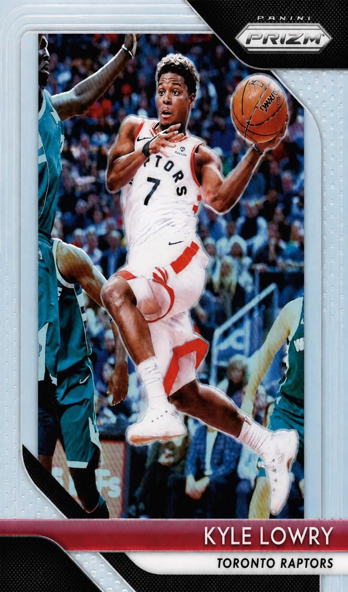 2018 Panini Prizm Basketball Prizms Silver Kyle Lowry #33 PSA 10