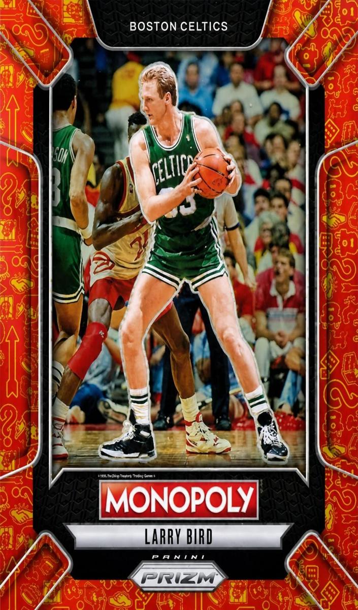 2024 Panini Prizm Monopoly Basketball Millionaire Club Larry Bird #LEG3