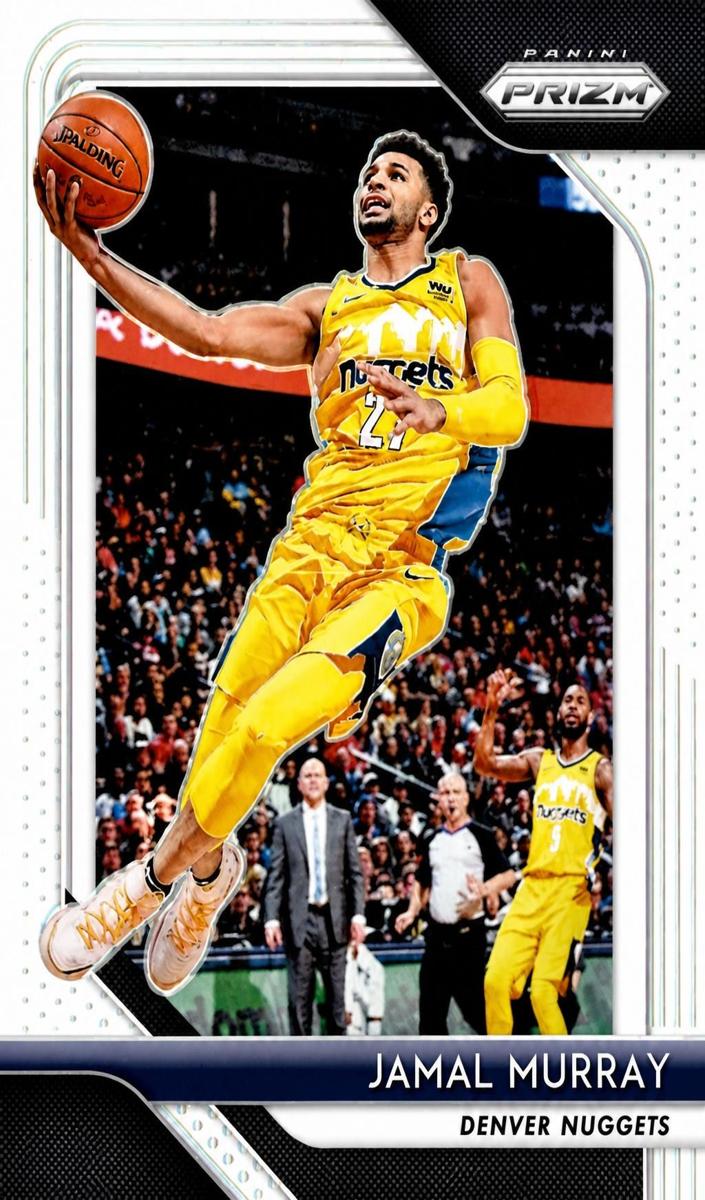 2018 Panini Prizm Basketball Prizms Silver Jamal Murray #62