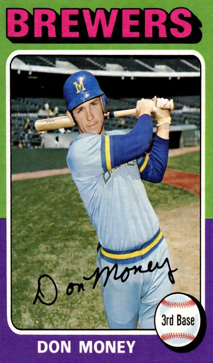 1975 O-Pee-Chee Baseball Don Money #175