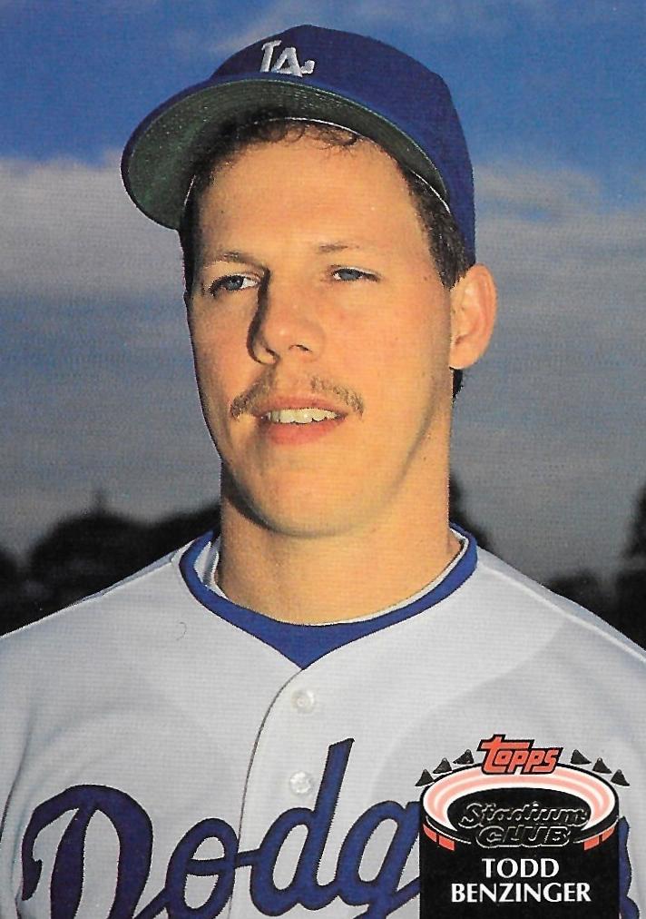 1992 Topps Stadium Club Baseball Todd Benzinger #764