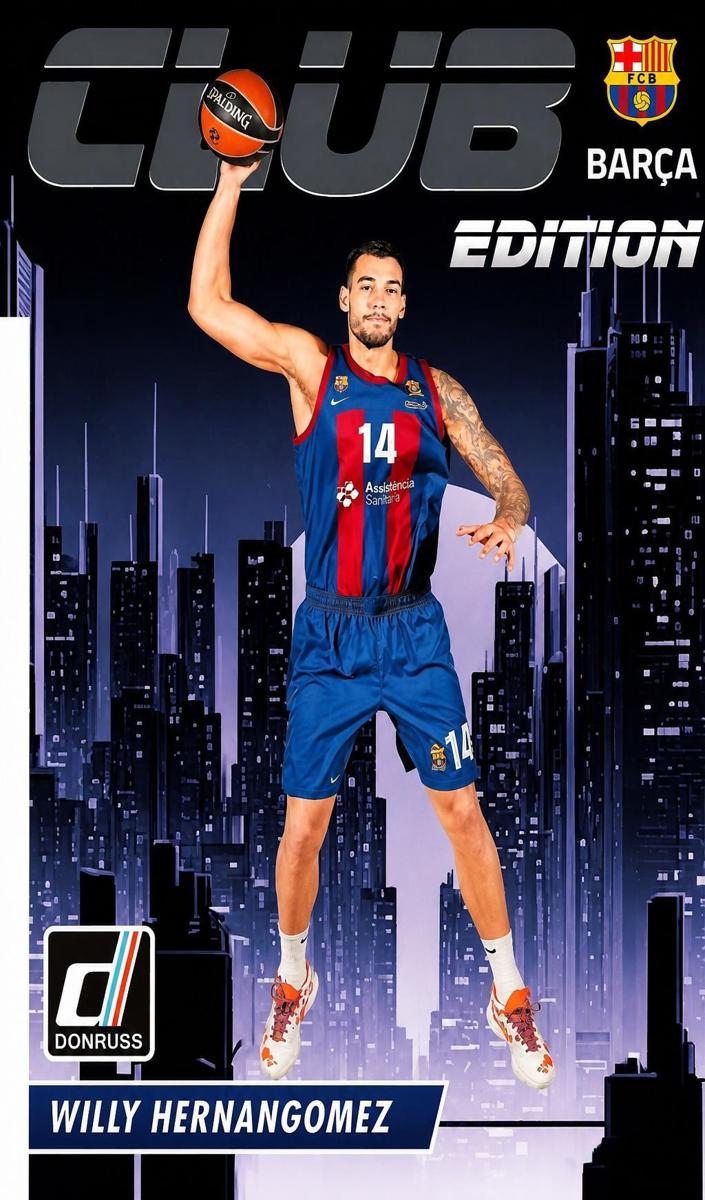 2023 Donruss Turkish Airlines EuroLeague Basketball Willy Hernangomez #12