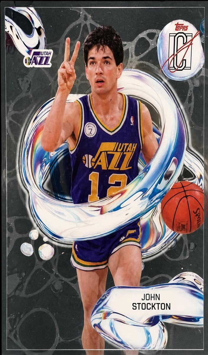 2025 Topps Signature Class Basketball John Stockton #FD-14