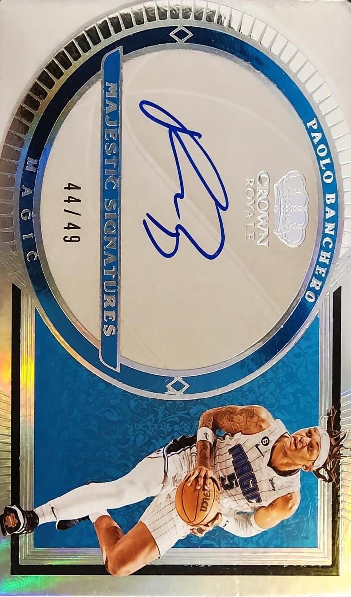 2023 Panini Crown Royale Basketball Paolo Banchero #MS-PAO