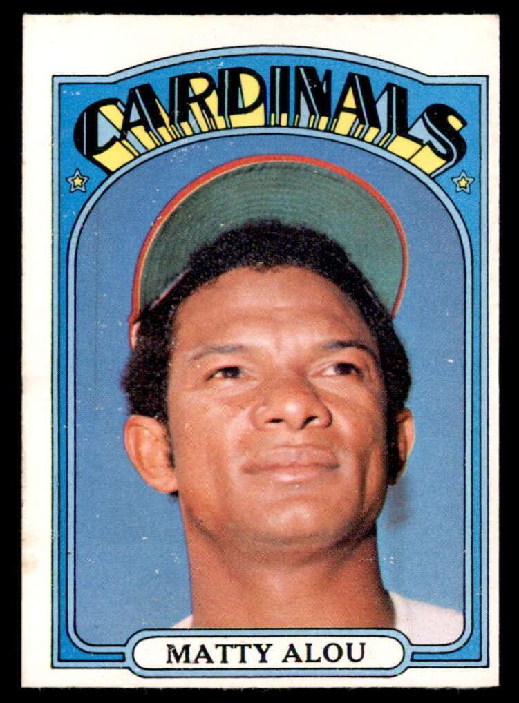 1972 O-Pee-Chee Baseball Matty Alou #395