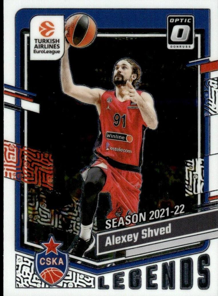 2023 Donruss Turkish Airlines EuroLeague Basketball Alexey Shved #164