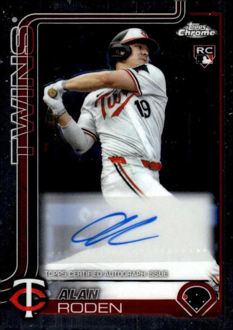 2025 Topps Chrome Update Baseball Alan Roden #AC-AR