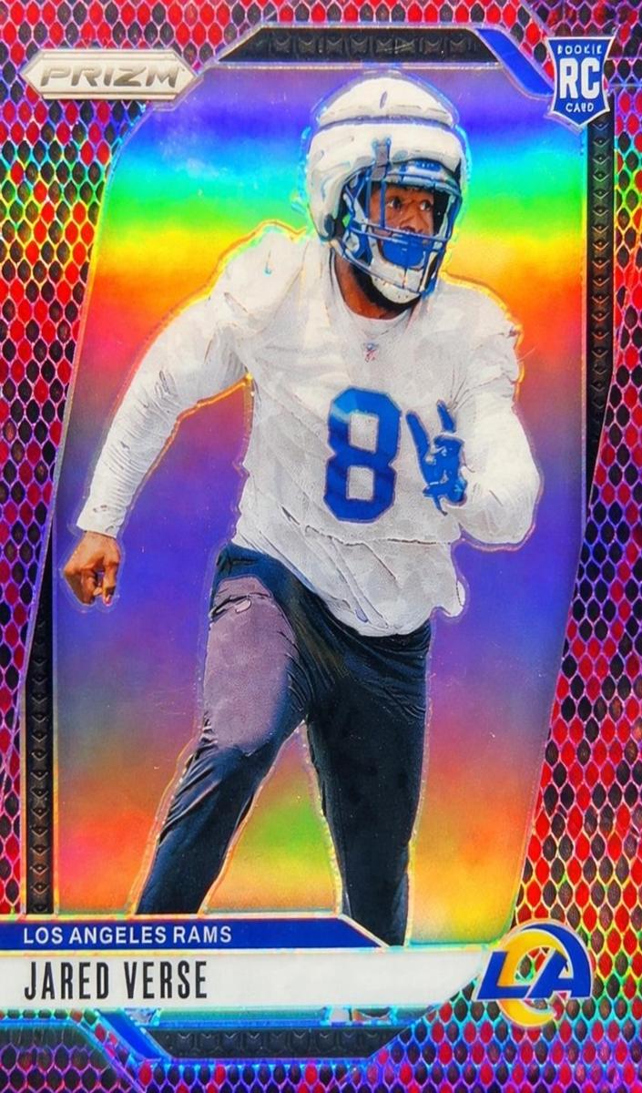 2024 Panini Prizm Football Snakeskin Jared Verse #341 PSA 9
