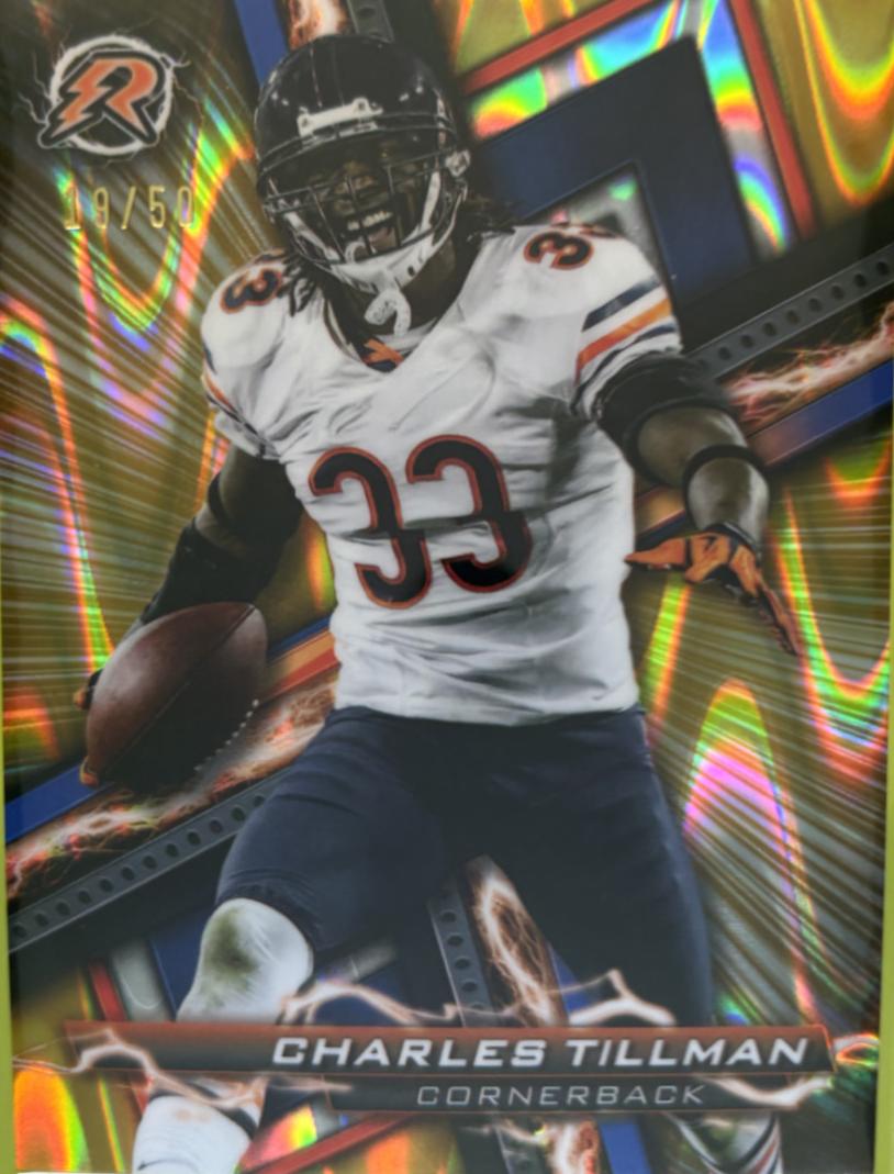 2023 Topps Composite Football Gold Power Surge Charles Tillman #68