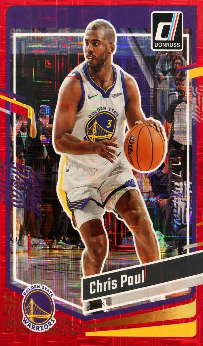 2023 Panini Donruss Basketball Choice Red Chris Paul #78 PSA 8.5