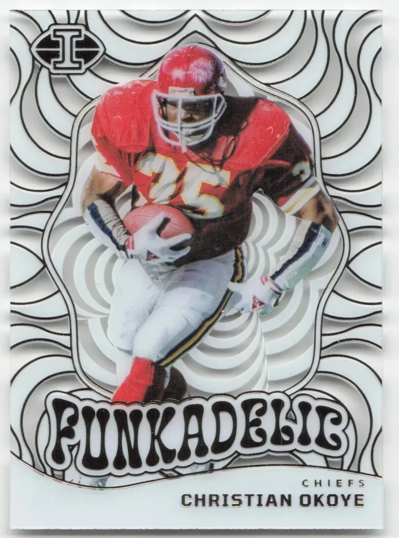 2023 Panini Illusions Football Christian Okoye #3 PSA 10