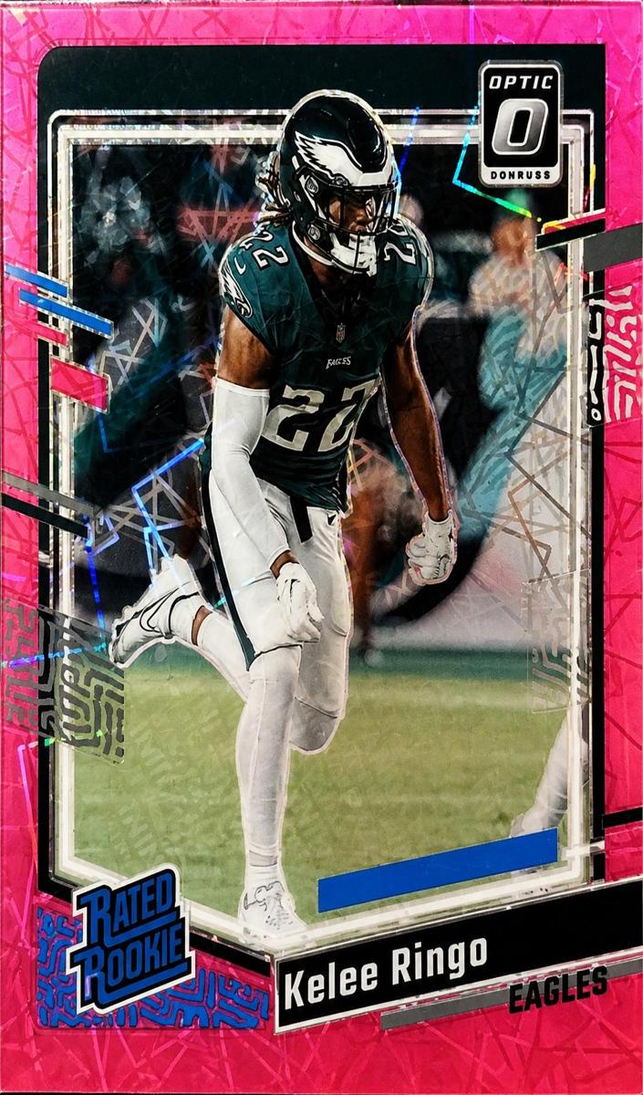 2023 Donruss Optic Football Pink Velocity Kelee Ringo #282