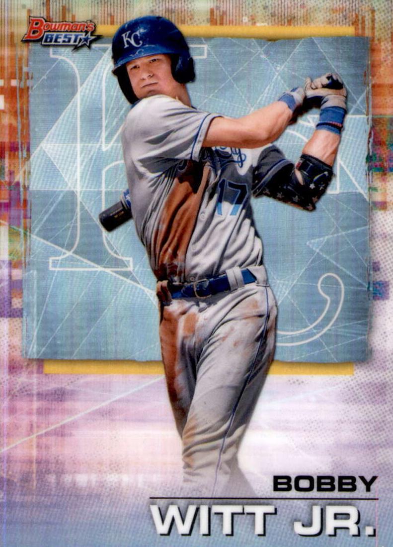 2021 Bowman's Best Baseball Refractor Bobby Witt Jr. #15