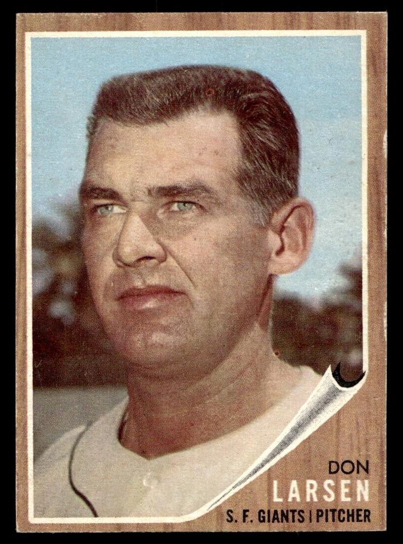 1962 Topps Baseball Don Larsen #33 PSA 7