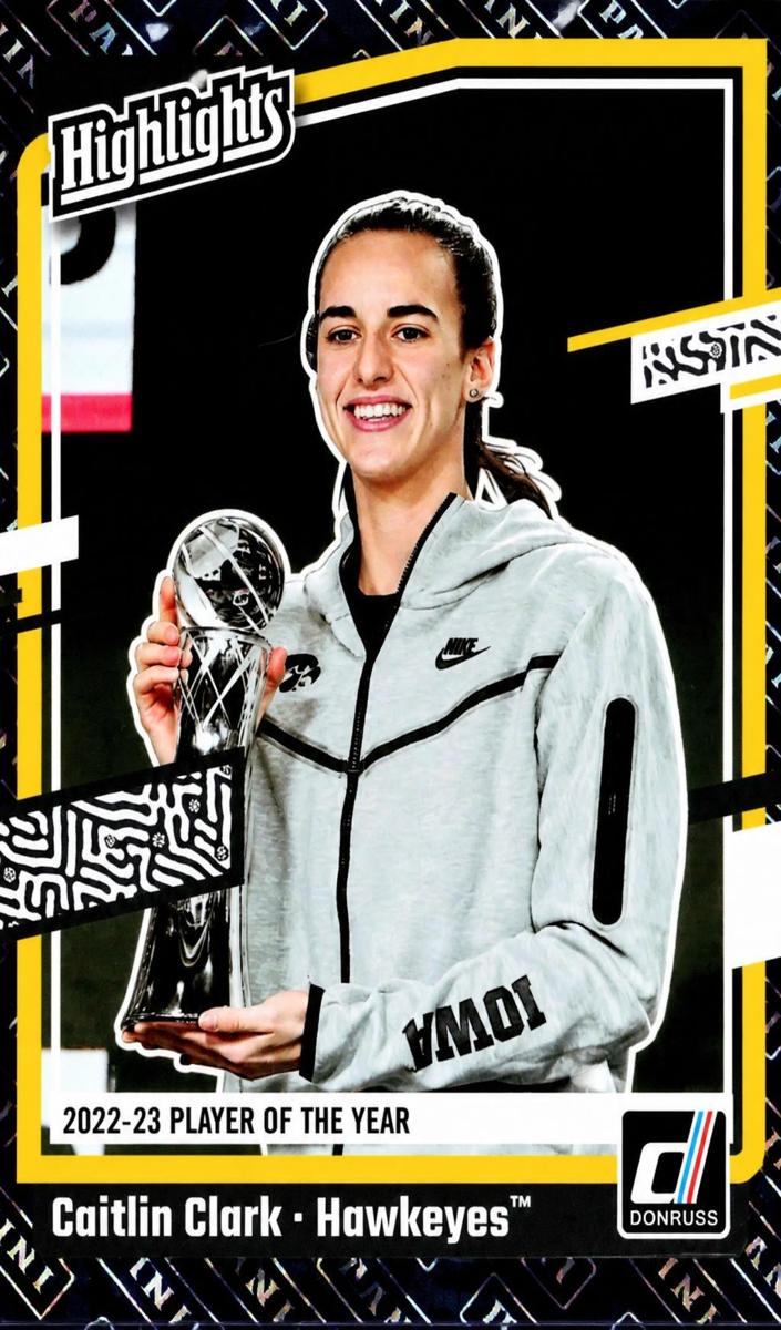 2024 Panini Caitlin Clark Collection Basketball Black Caitlin Clark #H13