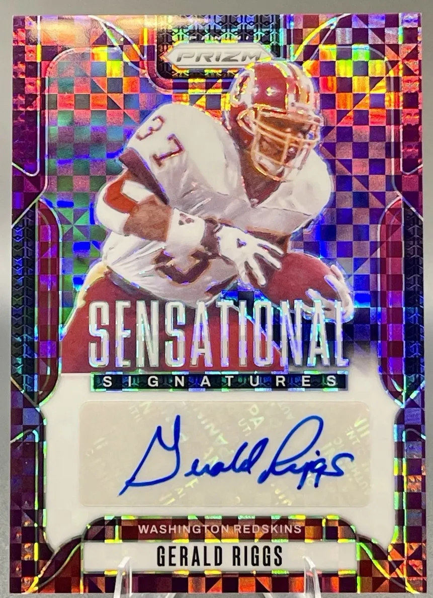 2024 Panini Prizm Football Purple Power Gerald Riggs #SS-GRS