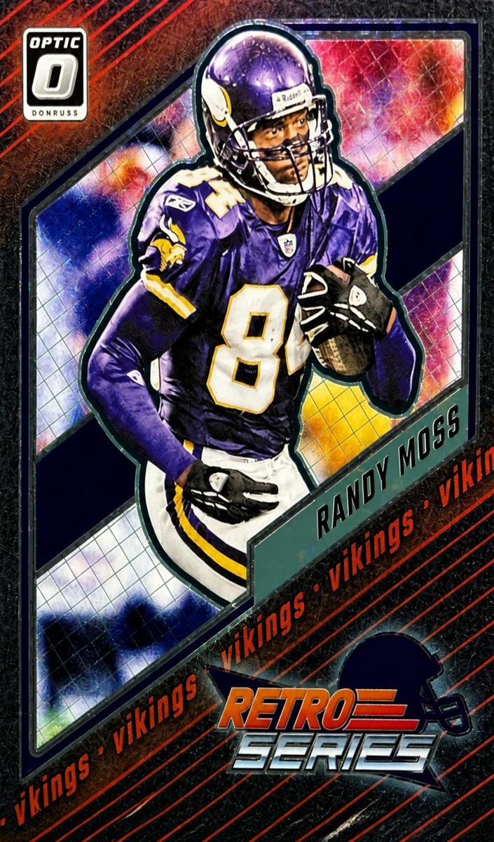 2023 Donruss Optic Football Purple Stars Randy Moss #22
