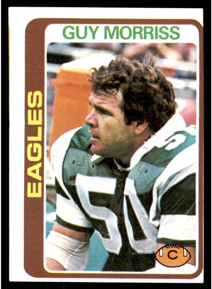 1978 Topps Football Guy Morriss #468 PSA 9