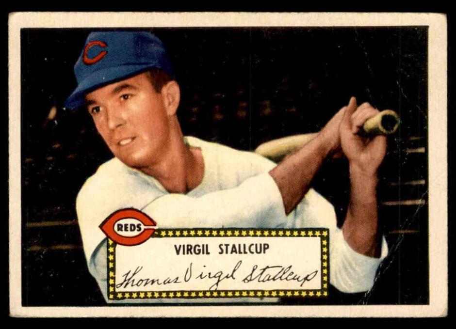 1952 Topps Baseball Virgil Stallcup #69 PSA 5.5