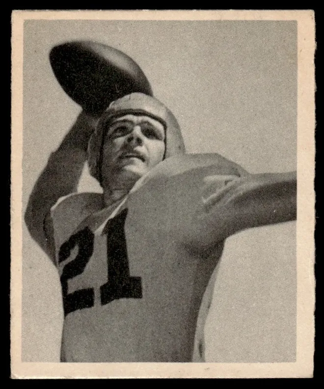 1948 Bowman Football Jim Hardy #56 PSA 6