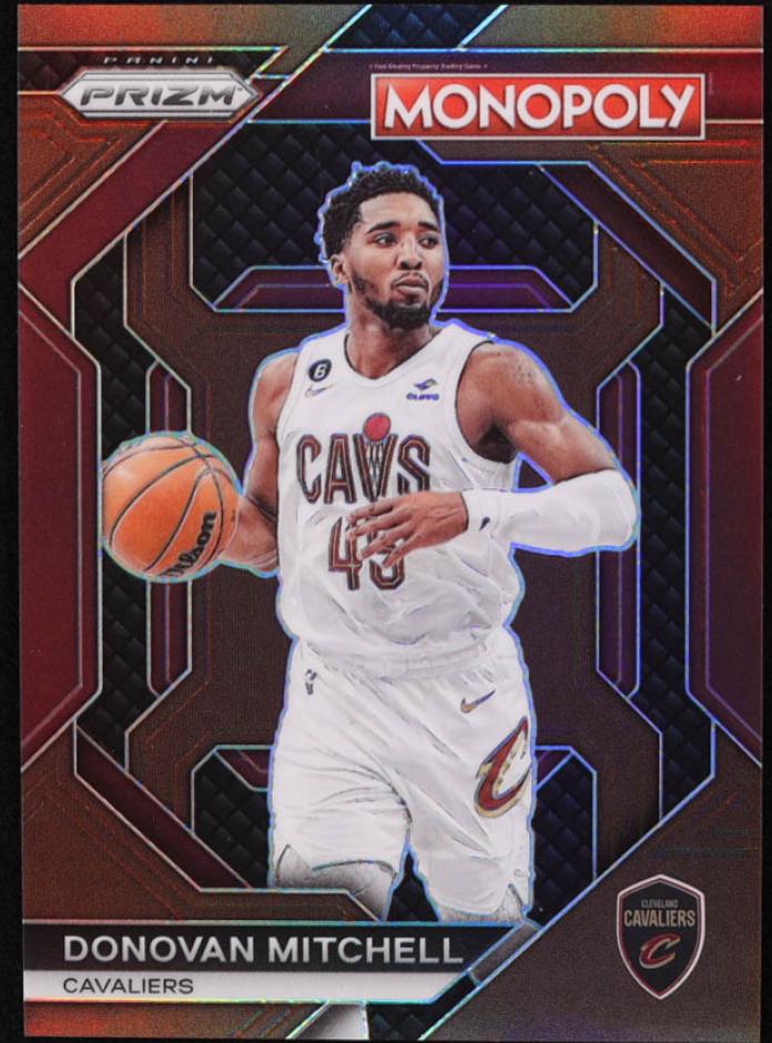 2023 Panini Prizm Monopoly Basketball Brown Donovan Mitchell #PS10